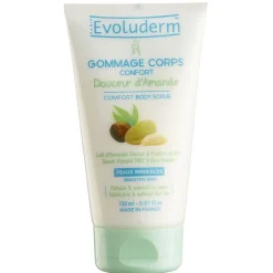 Gommage corps Evoluderm douceur d'amande 150 ml