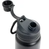 Gourde en inox 830ml noire Ø7,8xH28,5cm < Gifi Online