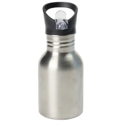 Gourde isotherme inox 350ml bouchon paille plastique Ø7xH16,5cm (2 modèles) < Gifi