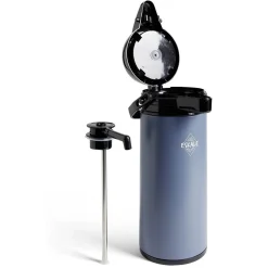Gourde isotherme à pompe 1,9L bleu et noir < Gifi New