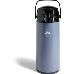 Gourde isotherme à pompe 1,9L bleu et noir < Gifi New