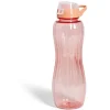 Gourde plastique rose ou vert Ø8xH25cm < Gifi