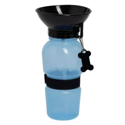 Gourde pour animaux avec gamelle intégrée 50cl