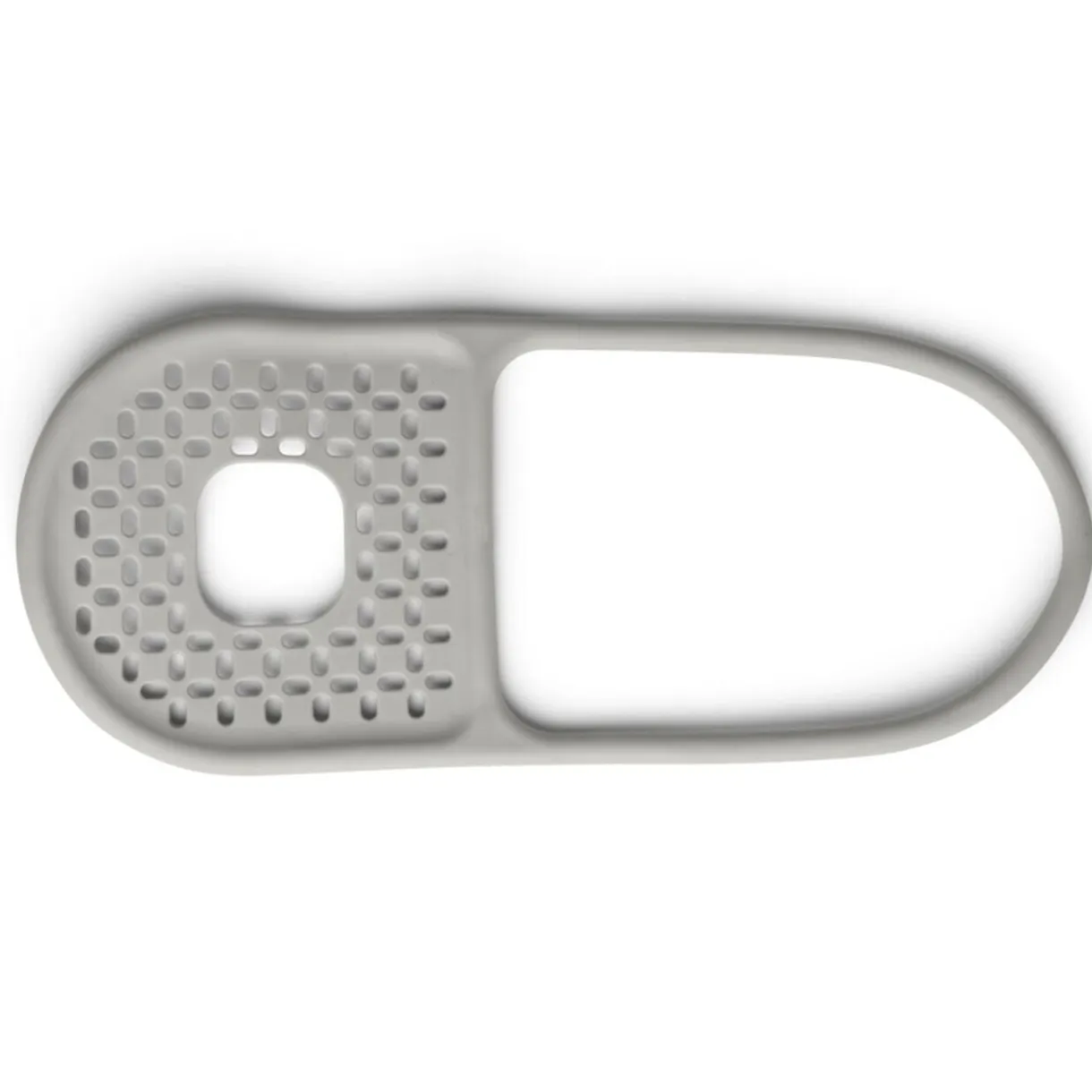 Égouttoir pour évier à suspendre caoutchouc gris 11x26,5cm < Gifi Discount