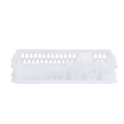 Égouttoir à vaisselle en plastique transparent < Gifi Hot