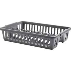 Égouttoir à vaisselle plastique gris