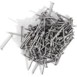 50g pointes tête homme acier brut - 1,5x25 mm