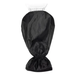 Gratte givre avec gant de protection noir
