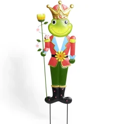 Grenouille royale métal à planter H81,5cm < Gifi Online