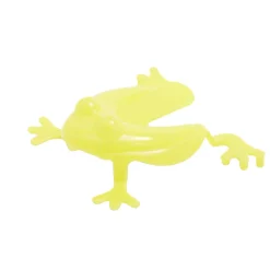 Grenouille sauteuse x8 jaune orange bleue