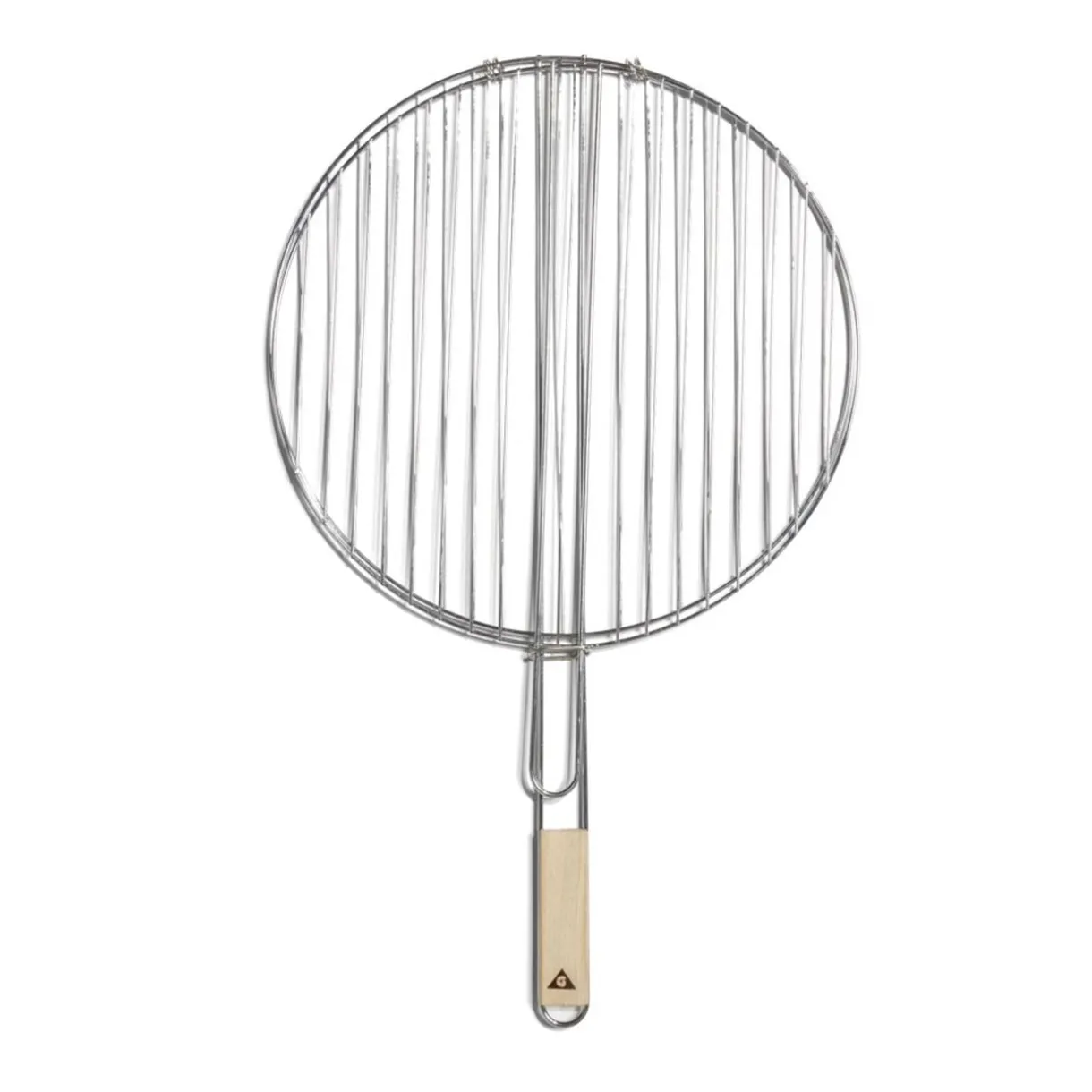 Grille ronde barbecue Ø40cm métal et bois < Gifi New
