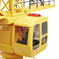 Grue telescopique plastique jaune 60x32xH98cm