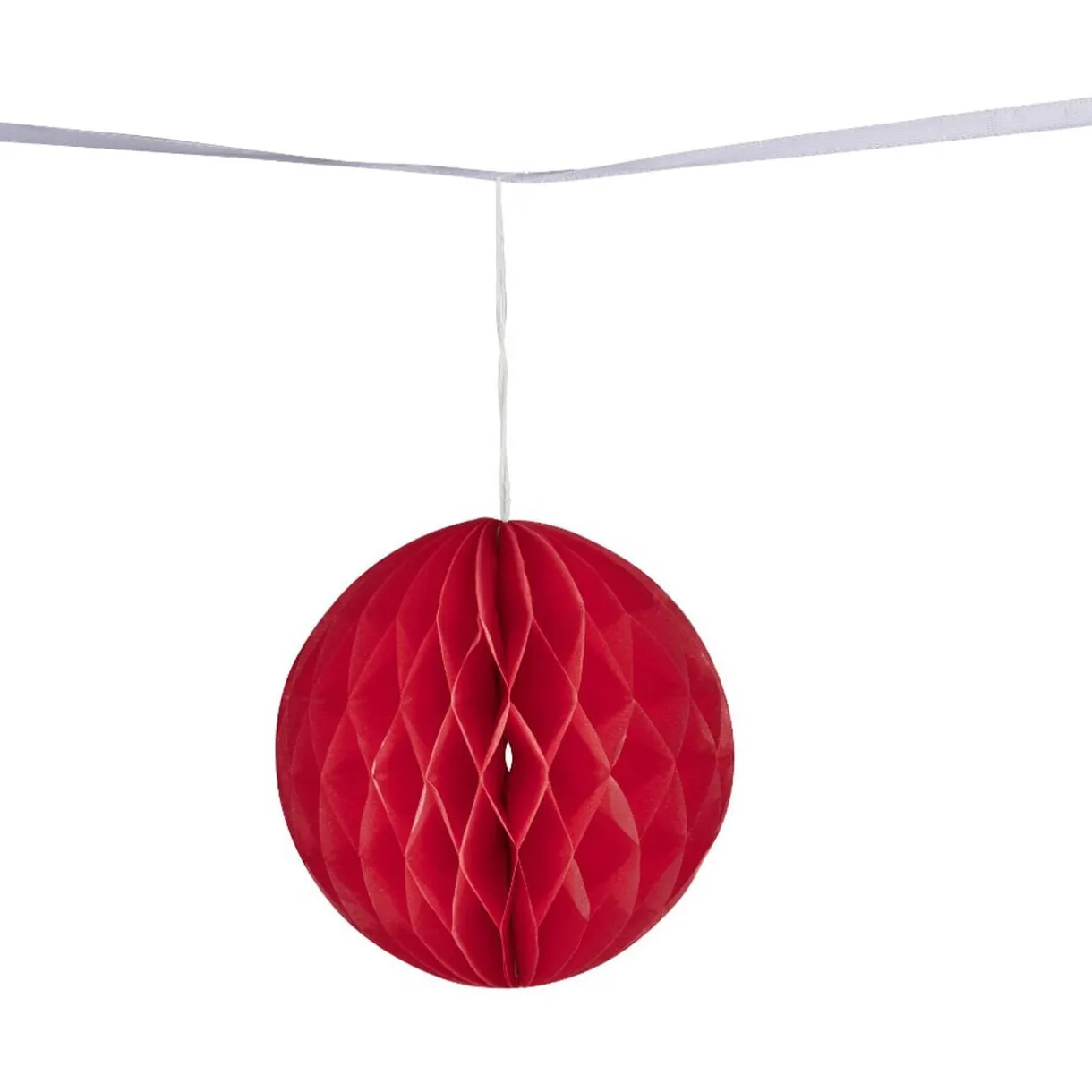 Guirlande boule en papier rose et rouge < Gifi Hot