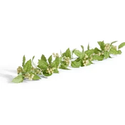 Guirlande centre de table feuillage et baie dorée ou argentée 110cm < Gifi Discount