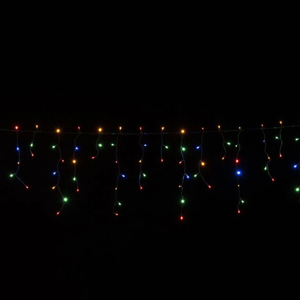 Guirlande de Noël bordure de toit XXL 400LED multicolore L1190cm