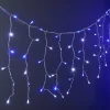 Guirlande de Noël bordure de toit 190LED blanc froid et bleu L720cm < Gifi Hot