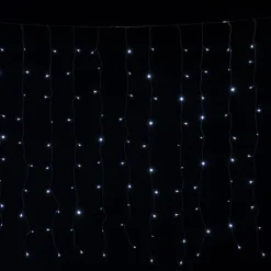 Guirlande de Noël bordure de toit XXL lumineuse 400LED blanc froid L1060cm