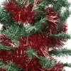 Guirlande de Noël à brins scintillants Rouge 4 m