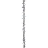 Guirlande de Noël à brins scintillants Gris 3 m