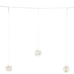 Guirlande de Noël 110 LED boule de neige et bonhomme de neige 3m < Gifi Hot