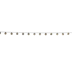 Guirlande de Noël 40 LED flocon blanc chaud L309cm
