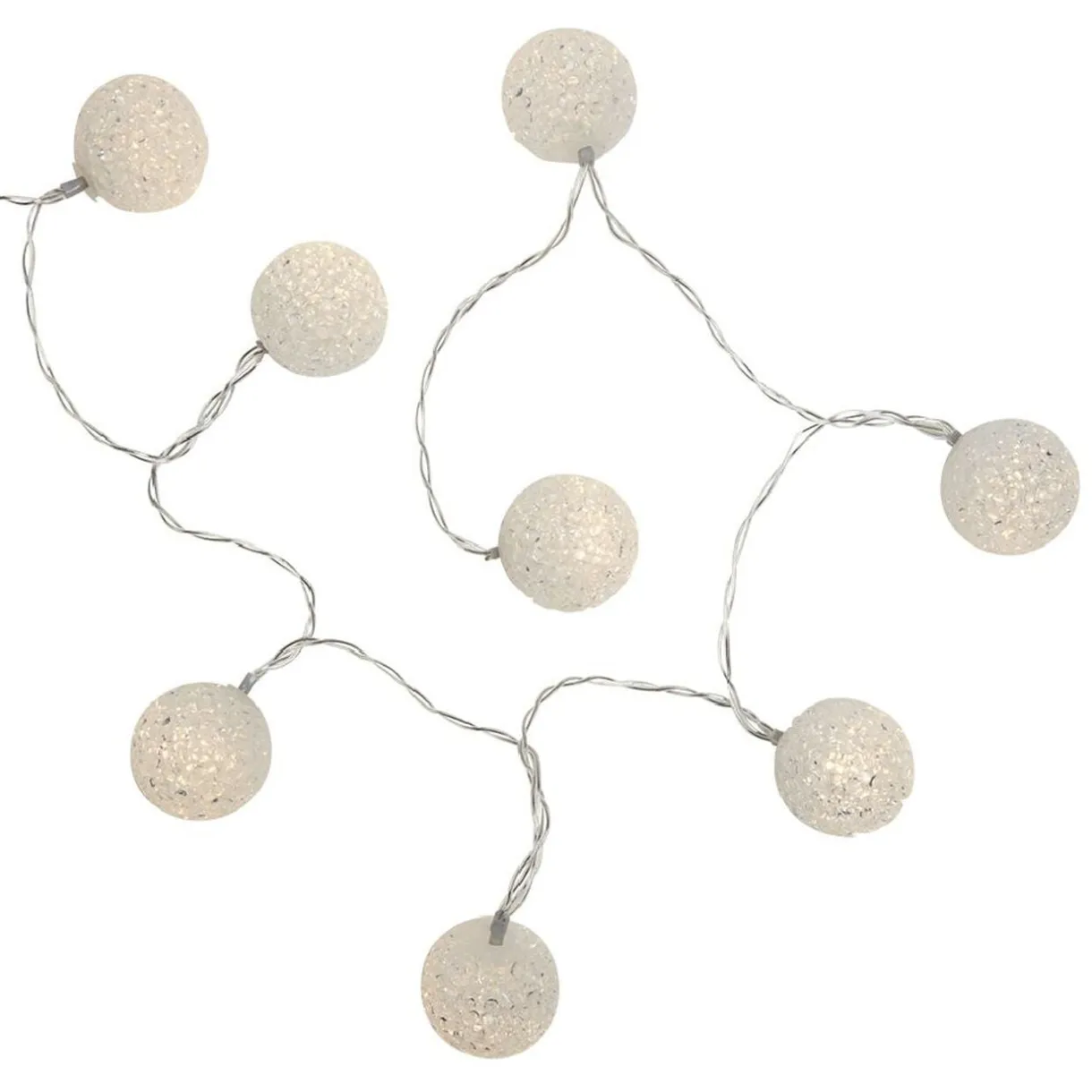 Guirlande de Noël lumineuse boule dorée 165 cm < Gifi Best