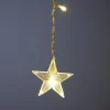 Guirlande de Noël lumineuse bordure de toit 90LED pluie d'étoiles L5m