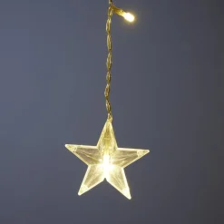 Guirlande de Noël lumineuse bordure de toit 90LED pluie d'étoiles L5m