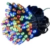 Guirlande de Noël lumineuse 120LED fil cuivre multicolore L890cm