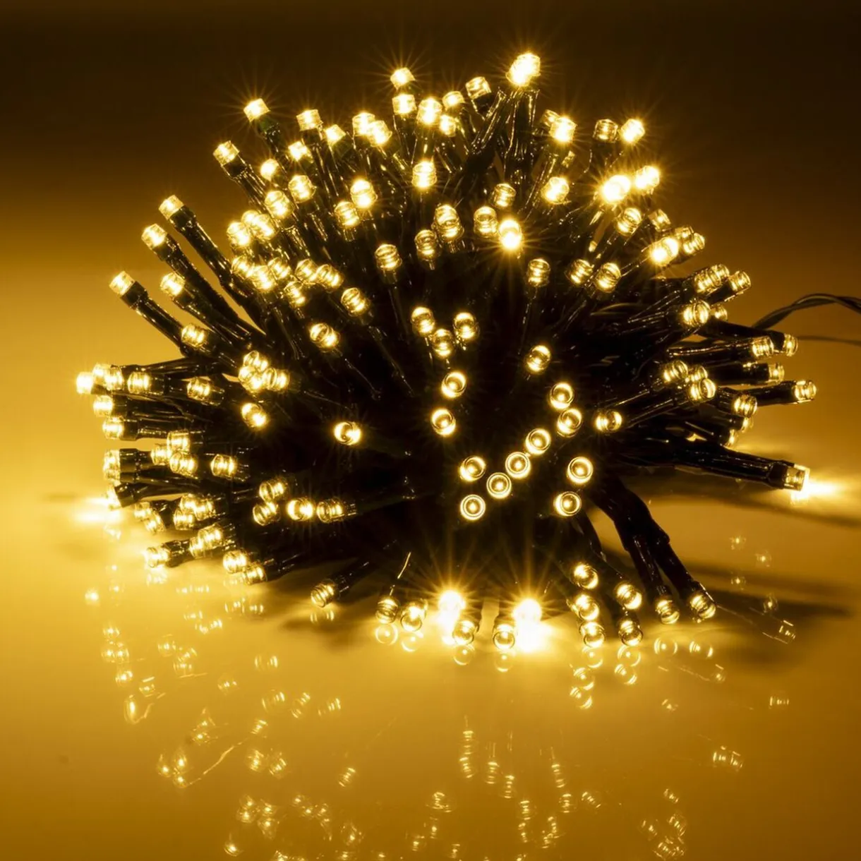 Guirlande de Noël lumineuse 240LED blanc chaud 17,9 m d'éclairage < Gifi Clearance