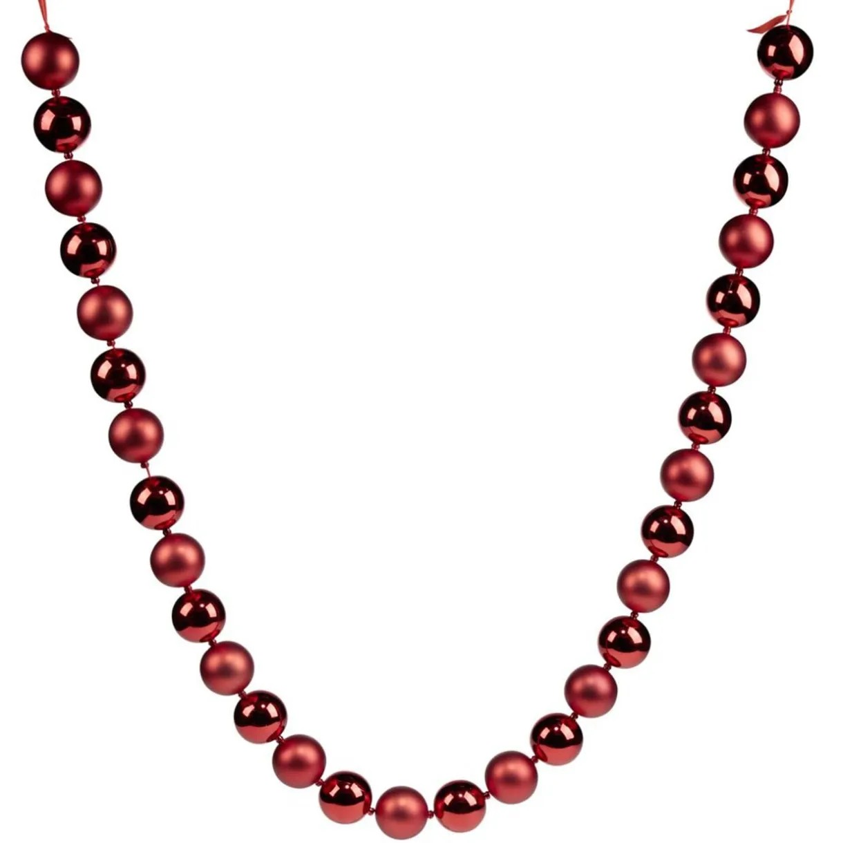 Guirlande de Noël satin et perles x30 L160cm (3 modèles) < Gifi Online