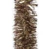 Guirlande de Noël scintillante marron et doré L180cm