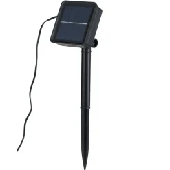 Guirlande de Noël solaire lumineuse 120LED multicolore L890cm