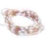 Guirlande de Noël solaire lumineuse 120LED blanc froid L1290cm