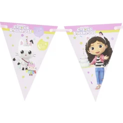 Guirlande fanion Gabby's Dollhouse 2m
