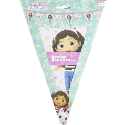 Guirlande fanion Gabby's Dollhouse 2m