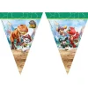 Guirlande fanions papier Pat Patrouille dinosaure 2,3m