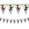 Guirlande fanions papier Spidey 2,3m < Gifi Discount