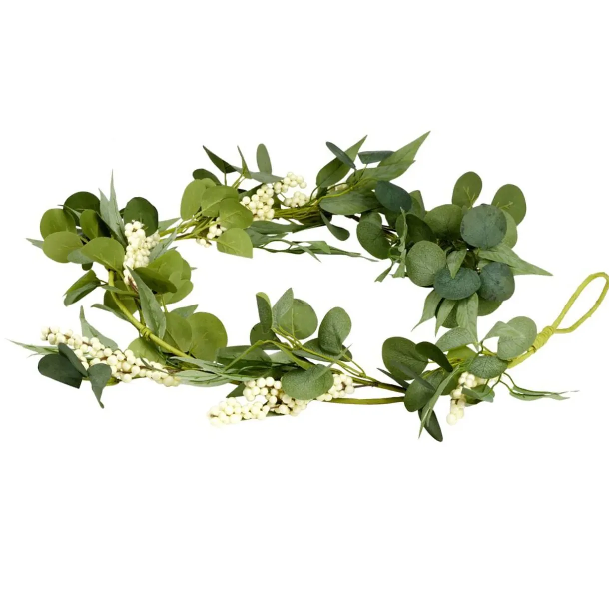 Guirlande feuillage artificiel fleuri L177cm < Gifi Hot