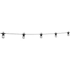 Guirlande guinguette 50 LED 10 boules blanches 6m < Gifi Sale