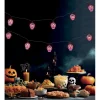 Guirlande Halloween LED x10 thème Calavera L230cm