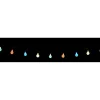 Guirlande électrique boules multicolores fixe L. 1 m < Gifi Clearance