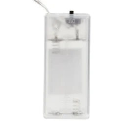 Guirlande électrique boule tissu 10 LED 1,35m d'éclairage blanc chaud