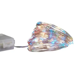 Guirlande électrique cuivre 200 microLED 20m d'éclairage multicolore < Gifi Hot