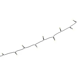 Guirlande électrique Diamants 40 Led Blanc chaud clignotant 3,9 m < Gifi Discount