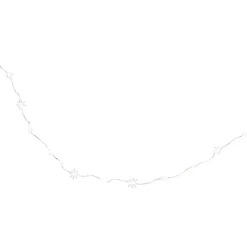 Guirlande électrique fil cuivre 40 microLED 2m d'éclairage blanc froid