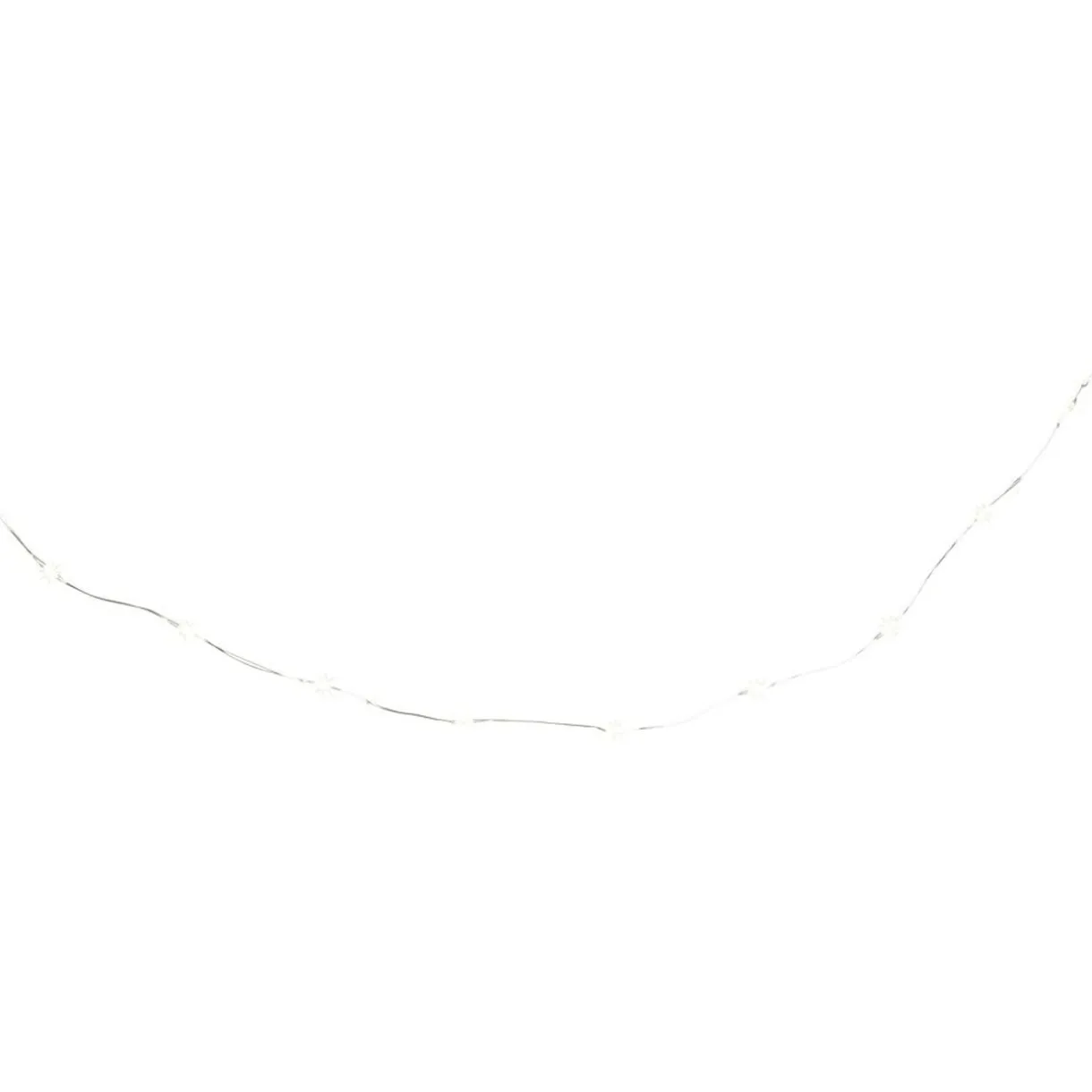 Guirlande électrique fil cuivre 40 microLED 2m d'éclairage blanc chaud < Gifi
