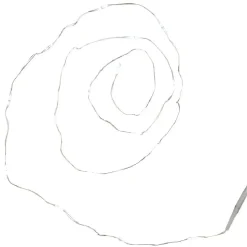 Guirlande électrique fil cuivre 20 microLED 1m d'éclairage blanc froid < Gifi Best
