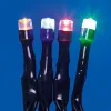 Guirlande électrique 50 LED solaire multicolore 4,9 m < Gifi New