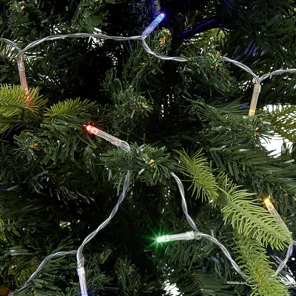 Guirlande électrique Noël intérieur 10LED multicolores 1m < Gifi New